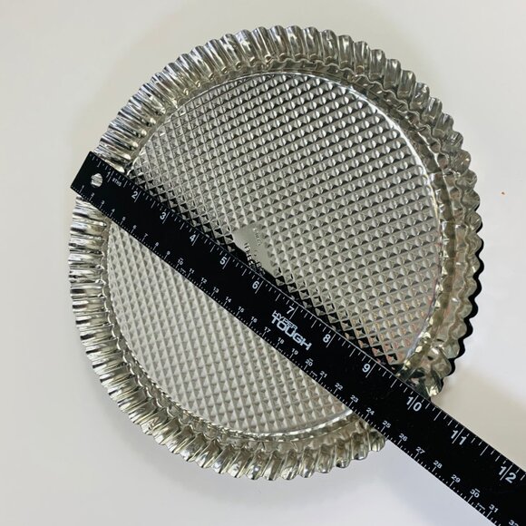 Pamper Chef Quiche Flan Pan Set of 2 Fluted Bakeware Baking Kitchen Pastry Tarts - Picture 10 of 14